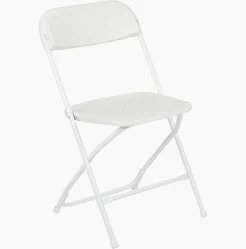 White Folding Chair
